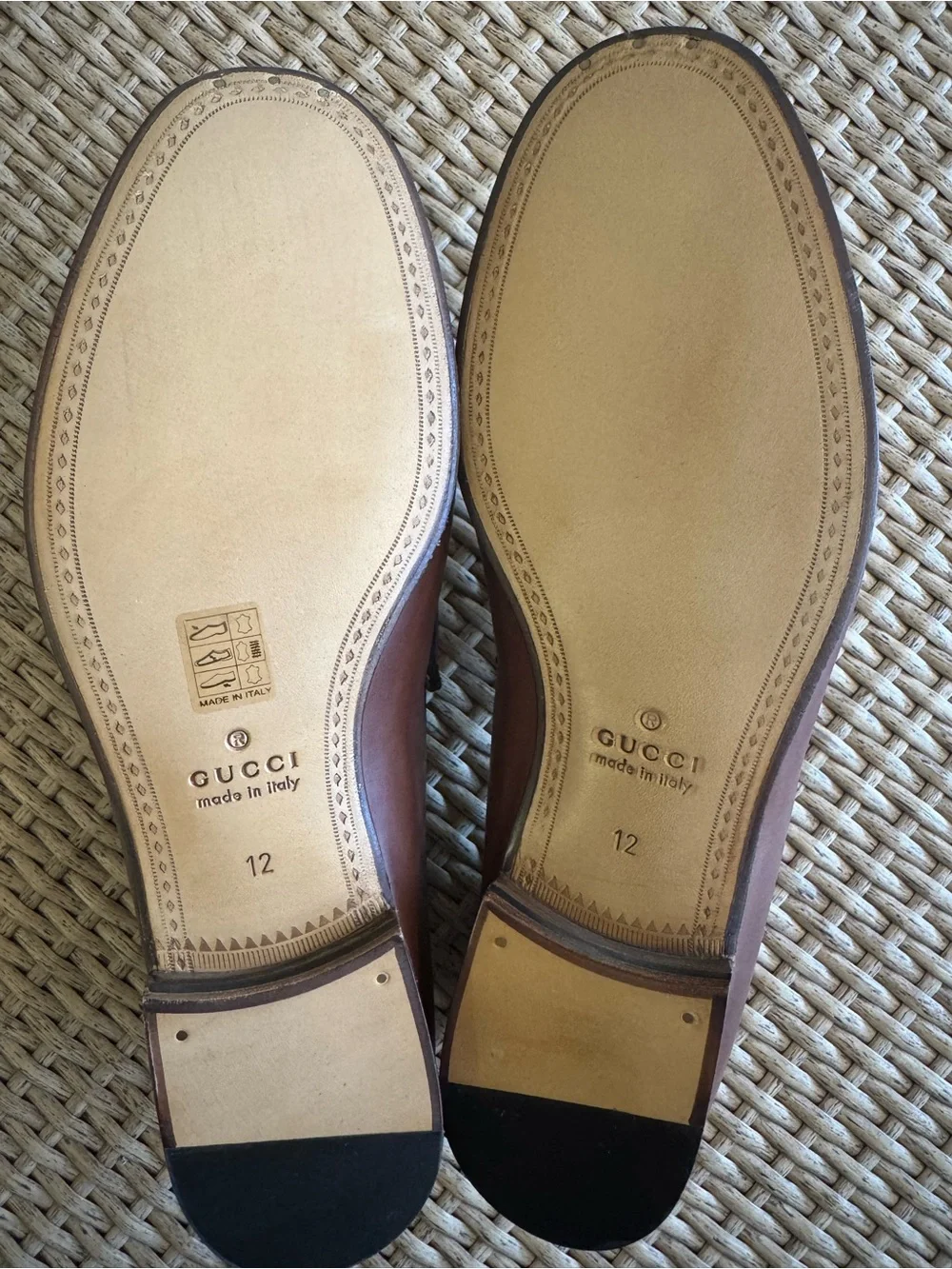 Gucci Men’s Horsebit 1953 Brown Leather Loafers - Size 12 - NWT